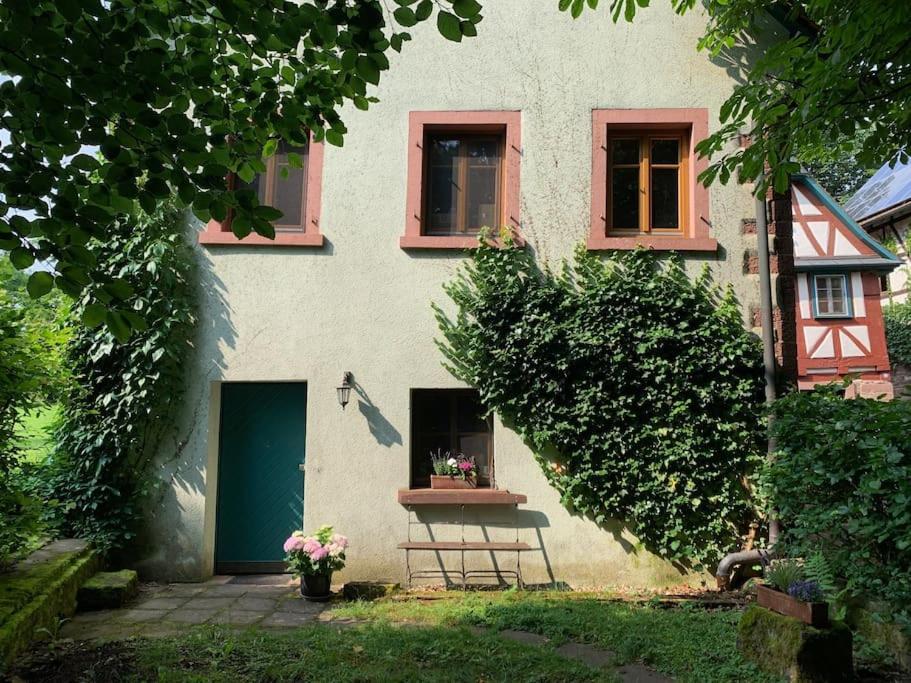 Ferienwohnung In Historischer Muehle Buchen  Luaran gambar